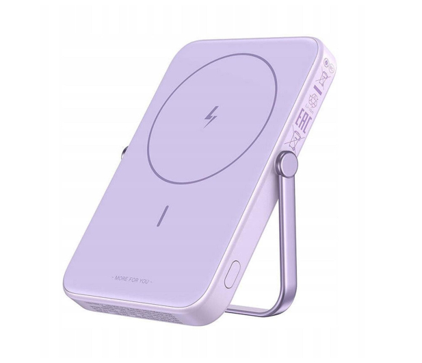 UGREEN Powerbank magnetyczny 5000mAh Uno PB571 USB-C fioletowy - 1488864 - zdjęcie 2